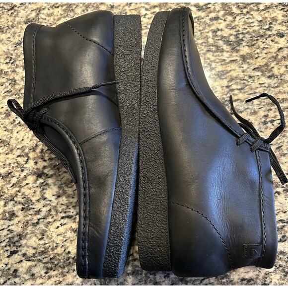 NEW CLARKS Collection Men's Shacre Boot Extreme Comfort Black Leather Size 13 M - Picture 9 of 16